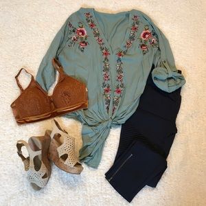 Auden Mustard/Gold Bralette